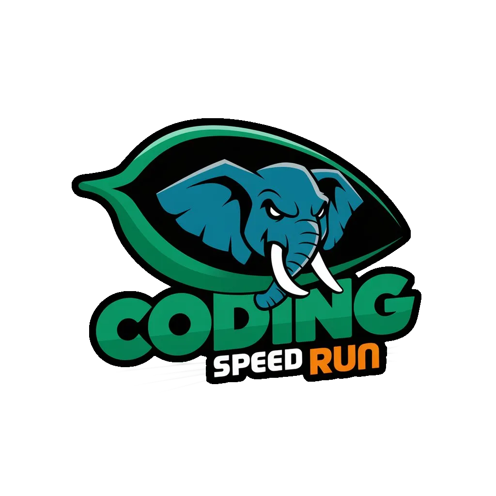 Coding Speed Run Logo